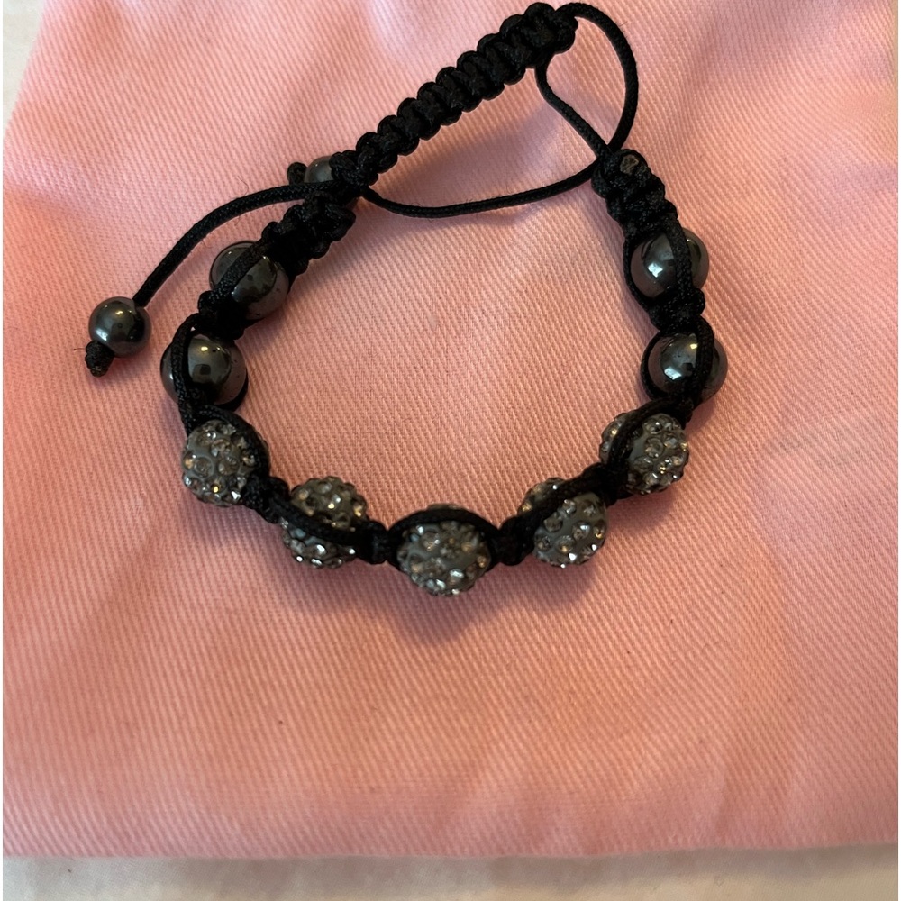 Crystals adjustable bracelet